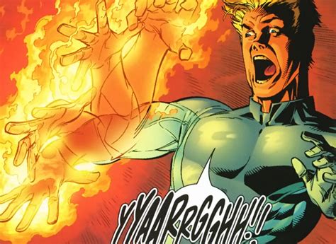 Human Torch Ultimate Fantastic Four Marvel Comics Character