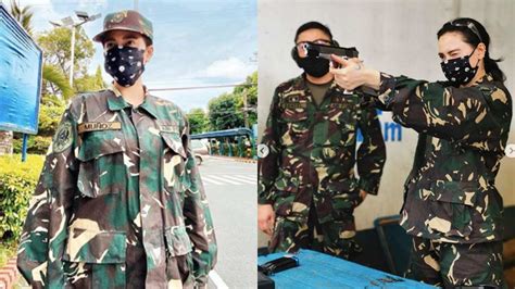 Arci Muñoz Starts Philippine Air Force Reservist Training Pepph