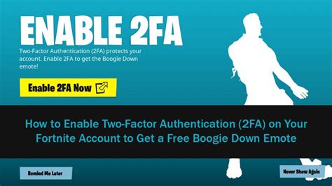 How To Enable 2fa In Fortnite Youtube