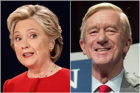 Libertarian Vice Presidential Nominee Bill Weld Vouches For Hillary