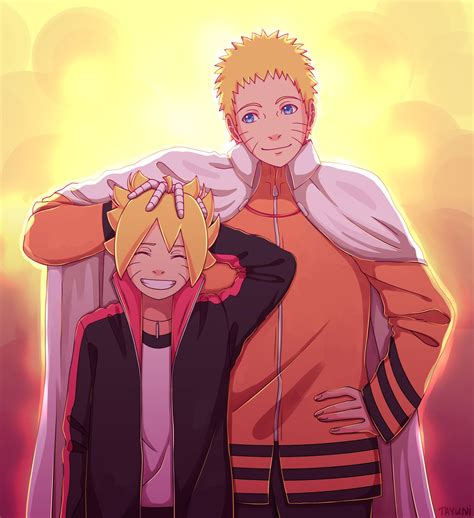 Boruto And Sarada Naruto  Naruto Fan Art Naruto And Hinata Naruto Shippuden Anime Itachi