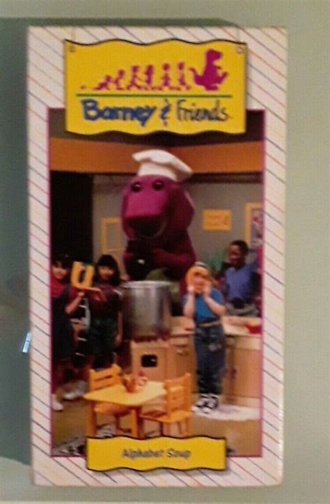 Barney And Friends Alphabet Soup Vhs Videotape Ebay