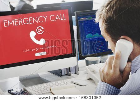 Emergency Call Urgent Image Photo Free Trial Bigstock