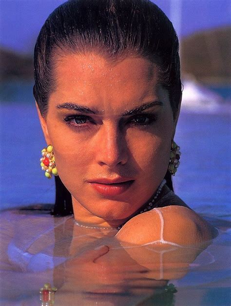 Брук Шилдс Beloved Film Candice Bergen Brooke Shields Slicked Back