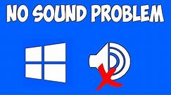 How To Fix/Solve HP Computer No Sound Problem [Easily]