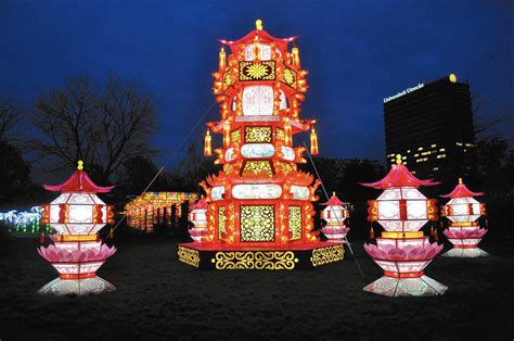 Philadelphia Chinese Lantern Festival Light Color Culture The