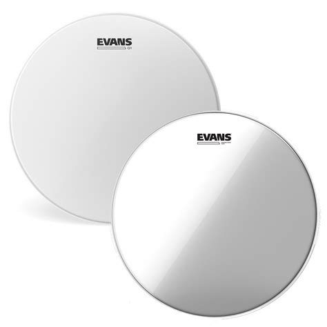 Evans G1 Coated Snare Drum Head And Snare Side Hazy 300 Pack 14