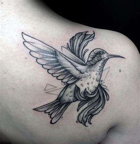 80 Hummingbird Tattoo Designs For Men Winged Ink Ideas Humingbird