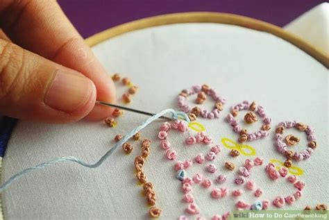 How To Do Candlewicking Candlewicking Embroidery Candlewicking