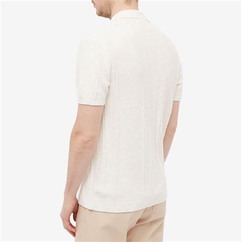 Casablanca Knit Polo White END US