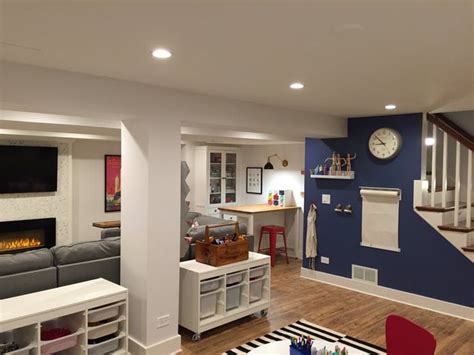 Before And After Laceys Multifunctional Basement With Images