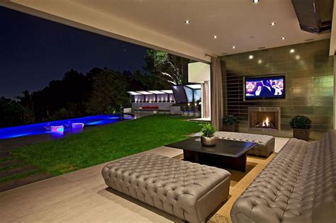 Glamorous Contemporary Living In Los Angeles Idesignarch Interior