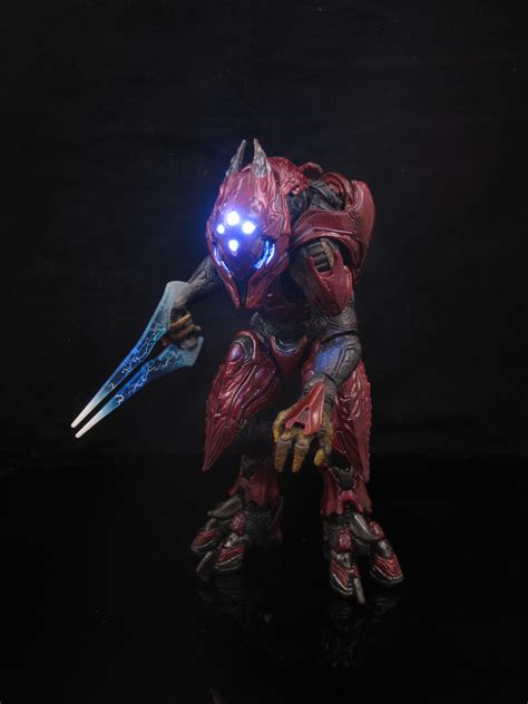 Halo 4 Elite Zealot Custom Mcfarlane Action Figure Toy Sabretooths