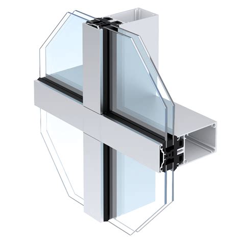 Aluminium Curtain Wall Sections For Building Exterior At Rs 275sq Ft