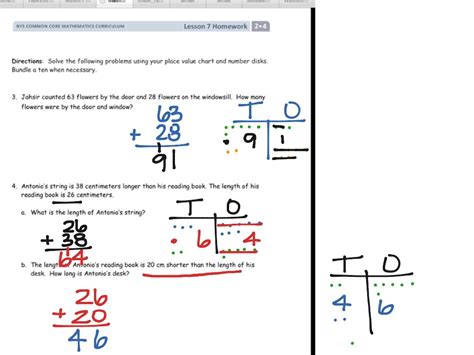 Additional resources videos are not yet created for all lessons and grade eureka math grade 1 module 3 lesson 6. EUREKA MATH LESSON 7 HOMEWORK 5.4