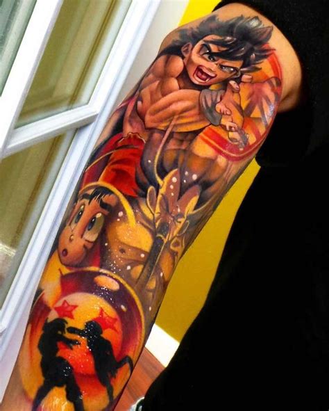 Tattoos are a commitment, and you have to really love what you are putting on your skin. The Very Best Dragon Ball Z Tattoos | Z tattoo, Dragon ...