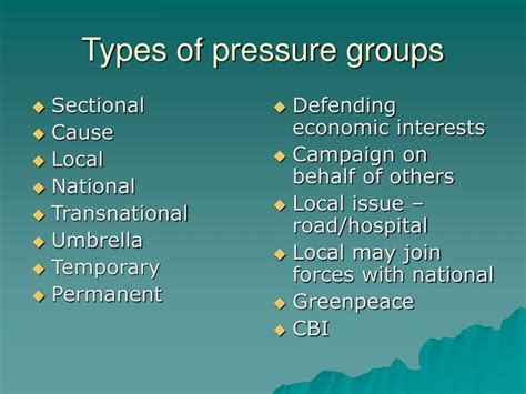 Ppt Pressure Groups Powerpoint Presentation Free Download Id7086095