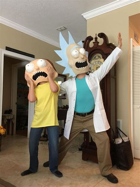 Self Rick And Morty Cosplay I Made For Halloween Cosplay Bit