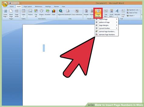 Page number insertion is shown in simple and easy steps in a short video with a description of steps at the end. 3 Ways to Insert Page Numbers in Word - wikiHow