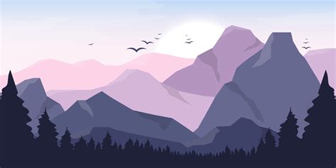 Mountain Background Vector Art Icons And Graphics For Free Download