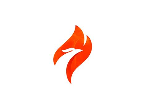 Phoenix Simple Logo Design Logo Design Inspiration Best Logo Design