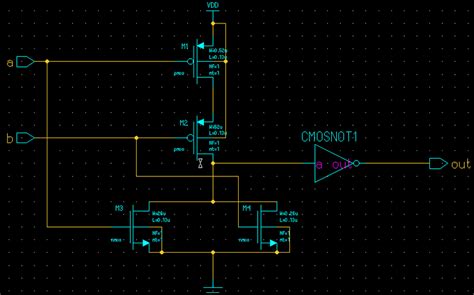 Circuit Diagram Of Logic Gates Using Cmos Circuit Diagram