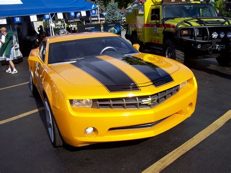 The Bumblebee Chevy Camaro From The Transformers Movie A Photo On