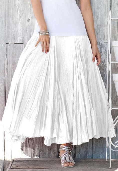 Cotton Maxi Skirt Cotton Maxi Skirts White Maxi Skirts Plus Size