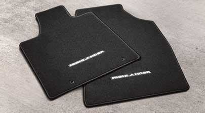 Genuine toyota highlander floor mats. Toyota Highlander Carpet Floor Mats - PT9194811820 - Genuine Toyota Accessory