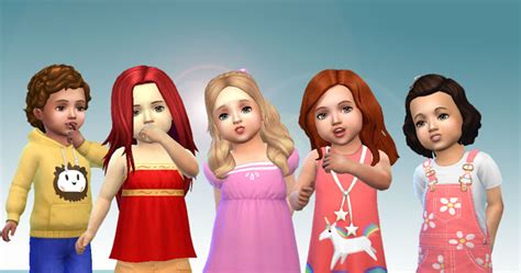 Toddlers Hair Pack At My Stuff Sims 4 Updates