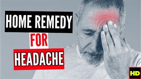 Home Remedy For Headache How To Reduce Headache Youtube