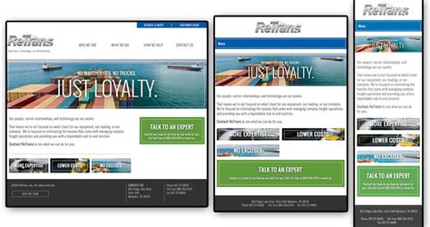 Responsive Website Launched For Retrans — Six Feet Up