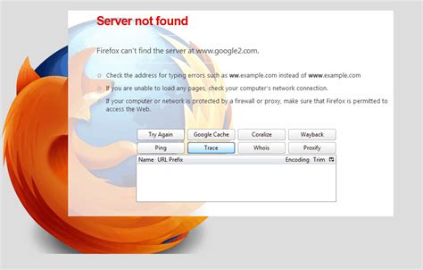 Fehlerbehebung Und Zugriff Auf Nicht Verf Gbare Websites Mit Errorzilla Netzwerkadministration