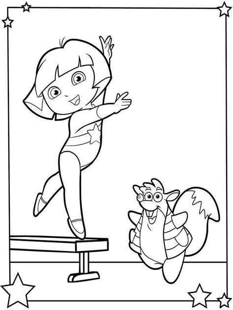Dora The Explorer Coloring Pages Download And Print Dora