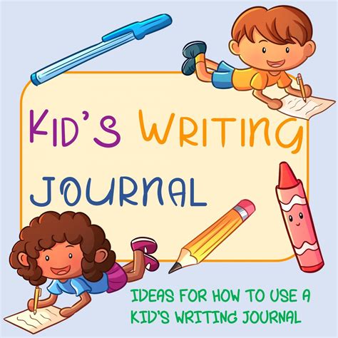Kids Writing Journal With Picture Space Journals 4 Fun
