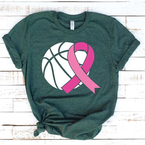 Basketball Tackle Breast Cancer Svg Awareness Ribbon Svg Play Etsy Sweden