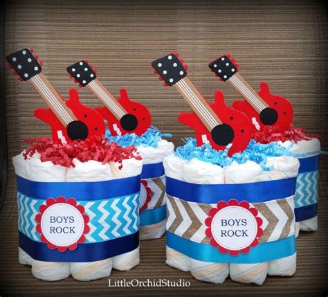 Rock Star Baby Shower Boys Rock Its A Boy By Littleorchidstudio