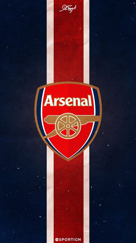 Arsenal Fc Club Logo Soccer Hd Phone Wallpaper Peakpx