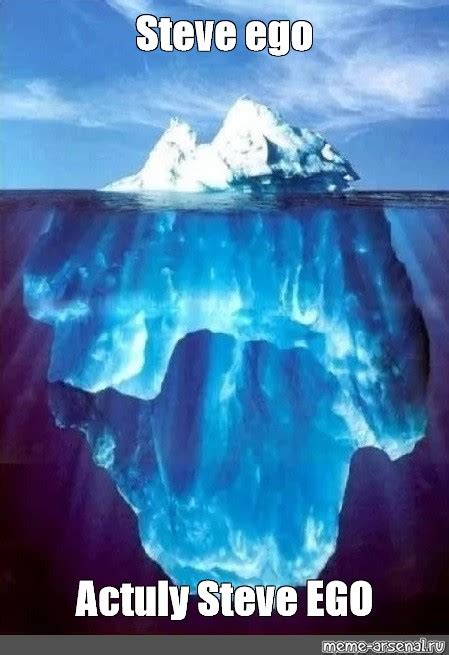 Create Meme The Subconscious Iceberg Pictures Meme