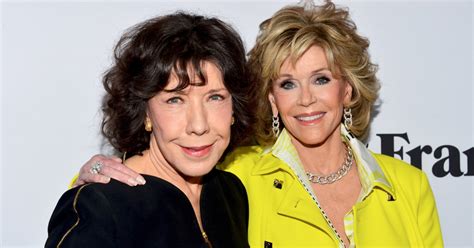 Longtime Friends Jane Fonda And Lily Tomlin Keep Each Other Smiling