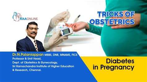 Diabetes In Pregnancy MD DNB Obstetrics Gynaecology YouTube