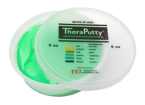 Cando Theraputty Standard Exercise Putty Green Medium 6 Ounce Ebay