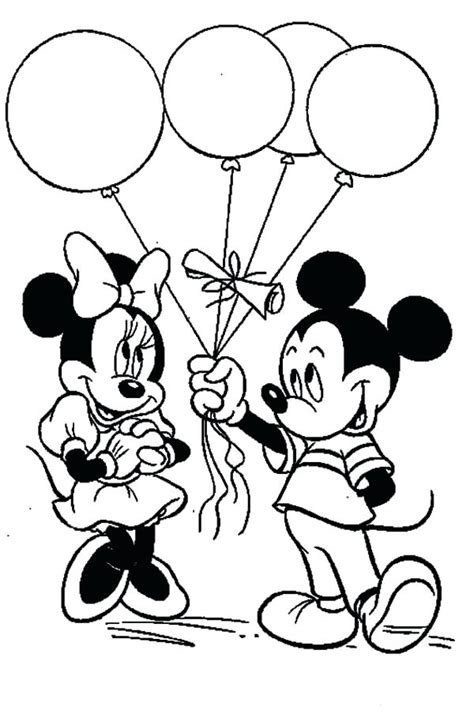 It is a festival of romantic love and many people give cards, coloring pages, letters, lovehearts, flowers or presents to their spouse or partner. Mickey And Minnie In Love Coloring Pages at GetColorings ...