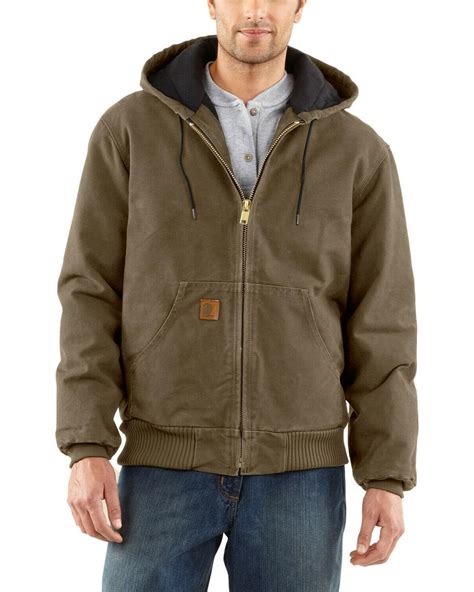 New With Tags Carhartt Mens Sandstone Winter Coat