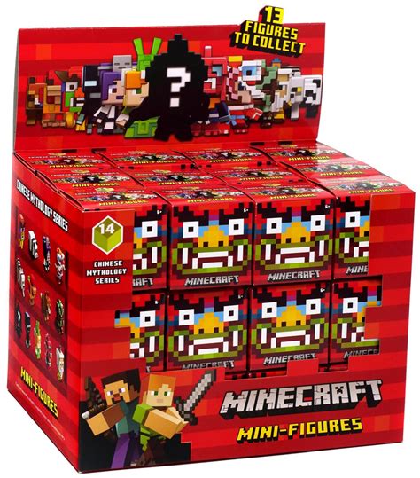 Minecraft Chinese Mythology Series 14 Mystery Box 36 Packs Mattel Toys