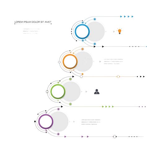 Infografis Bisnis Dengan Area Kosong Untuk Penyesuaian Dan Diagram Vektor Melangkah Simbol
