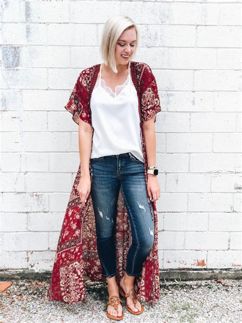 Our Bohemian Kimono Perfect For Fall And Summer Bohemian Style