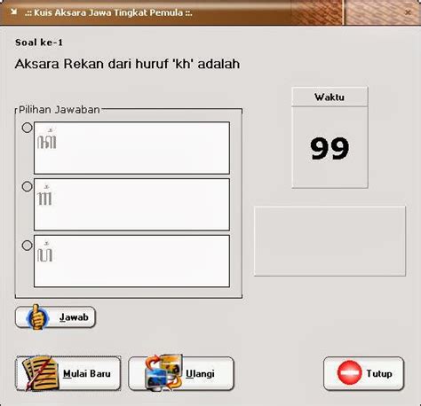 Aksara jawa dalam aplikasi ini meliputi: Font Hanacaraka dan Software Pembelajaran Aksara Jawa | MustBhagoezt