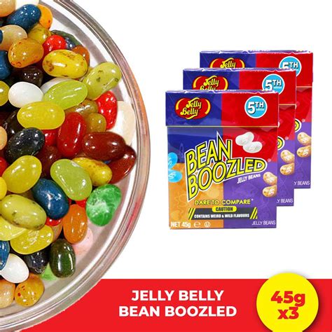 Jelly Belly Bean Boozled Game 453g Jelly Beans Trio Pack Shopee