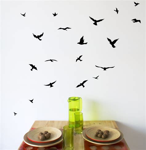 Flock Of Birds Wall Decal By Arisedecals On Etsy Bird Wall